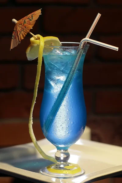 Cocktail Blue Lagoon — Photo