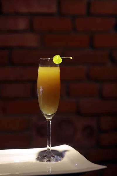 Mimosa or valencia cocktail — 图库照片