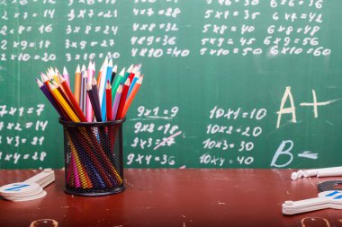 School colorful stationary