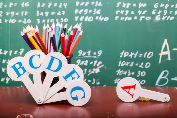 School colorful stationary