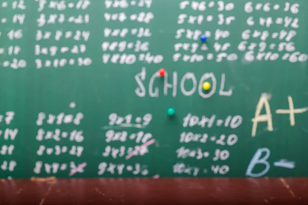 学校の黒板 — ストック写真