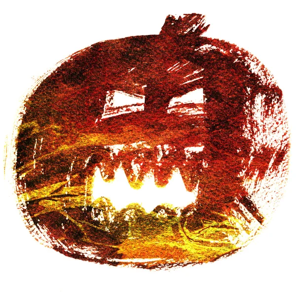 Brown pumpkin illustration — Stock Fotó