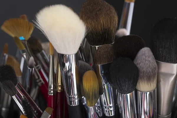 Set of make-up brushes — Stock Photo, Image