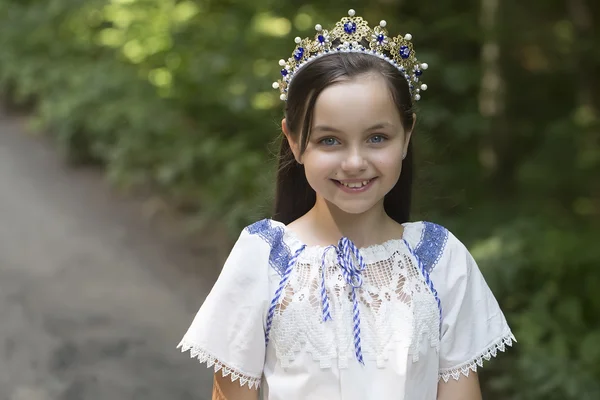 Smiling princess — Stock Photo, Image