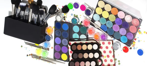 Colorido juego de maquillaje — Foto de Stock