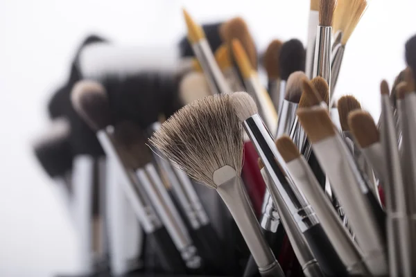 Set of make-up brushes — Stock Photo, Image
