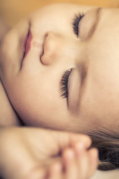 Dítě před spaním — Stock fotografie