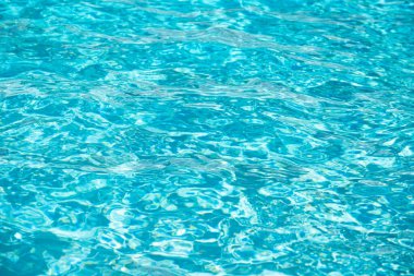 Havuz suyu arka planı, mavi dalga soyut veya dalgalı su dokusu arkaplanı
