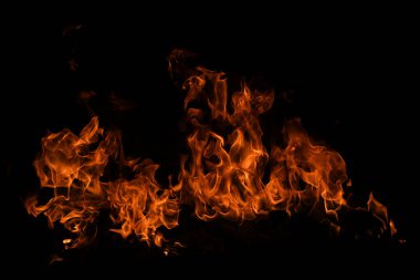 Sancak arka planı için ateş dokusu. Soyut ışıkları yak