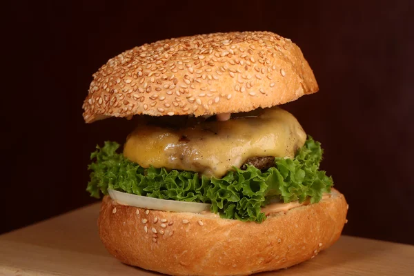 Leckerer Burger — Stockfoto