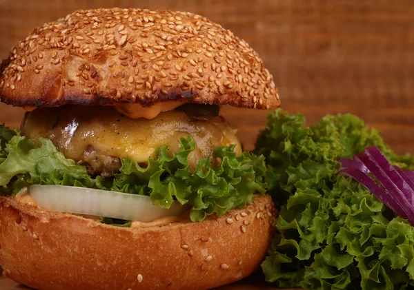 Burger — Stockfoto