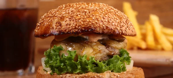 Burger — Stockfoto