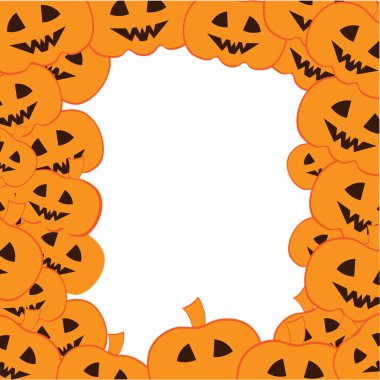 Balkabağı beyaz karede