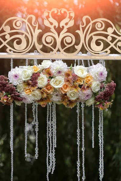 Decorative wedding flowers — Stock Photo, Image