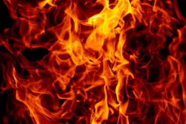 Yangın arka plan için ışık yakar. Ateş kıvılcımları. Ateş alevi. Ateş etkisi