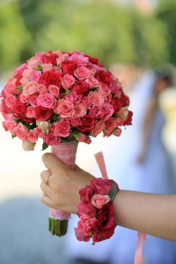 Güzel düğün buketi