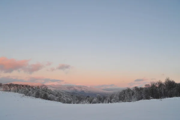 Schöne Winterlandschaft — Stockfoto