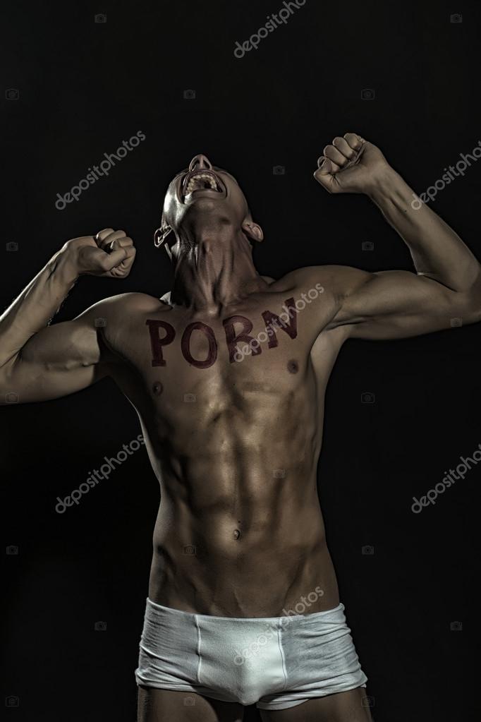 682px x 1023px - Shouting muscular man Stock Photo by Â©Tverdohlib.com 86871154