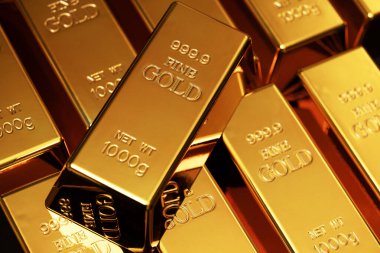 Çubuklarda altın. Yatırım için altın. Birikimlerim için altın. Ticaret için altın.