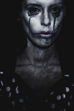 Halloween painted woman