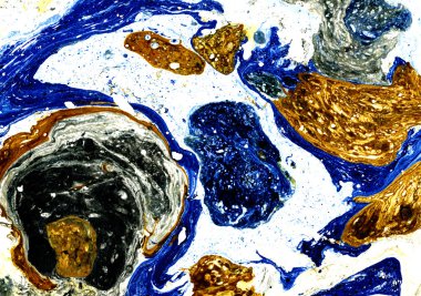 Soyut sorunsuz suluboya