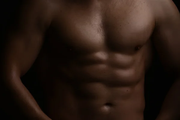 근육 질의 남성 몸통 — 스톡 사진