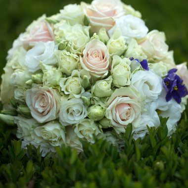 Düğün buketi açık