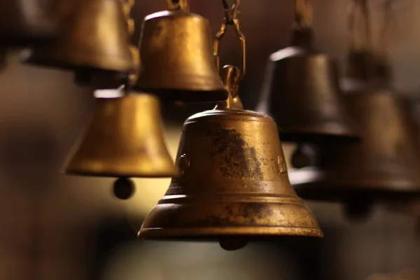 Małe, złote dzwony — Zdjęcie stockowe