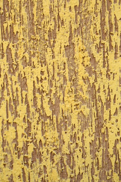 Tynkowane ściany brązowy i żółty — Zdjęcie stockowe