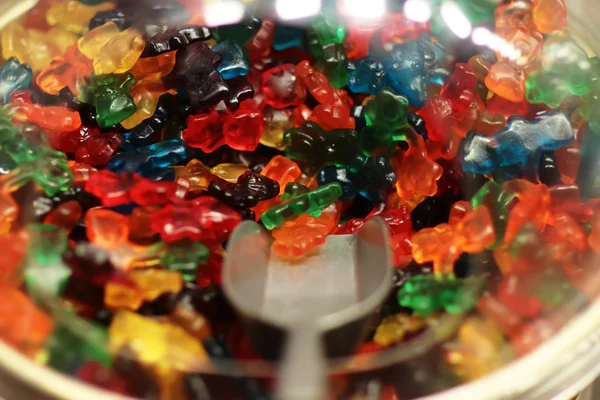 Colorful gummy jelly bears — Stock Photo, Image