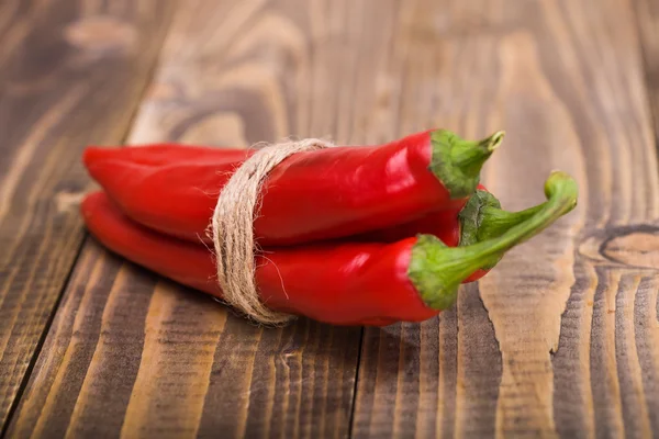 Bunch of chili peppers — Stock Photo, Image