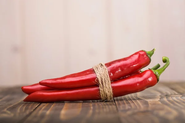 Ripe chili pod peppers — Stock Photo, Image