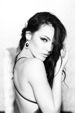 Sensual woman portrai