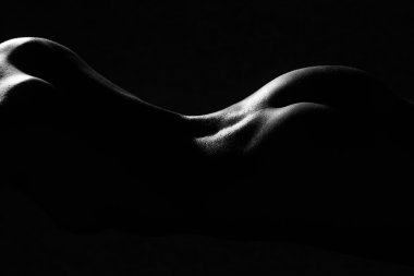 Çıplak kadın kalça