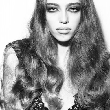 şehvetli kadın portresi