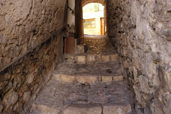 Stony medieval stairs — ストック写真