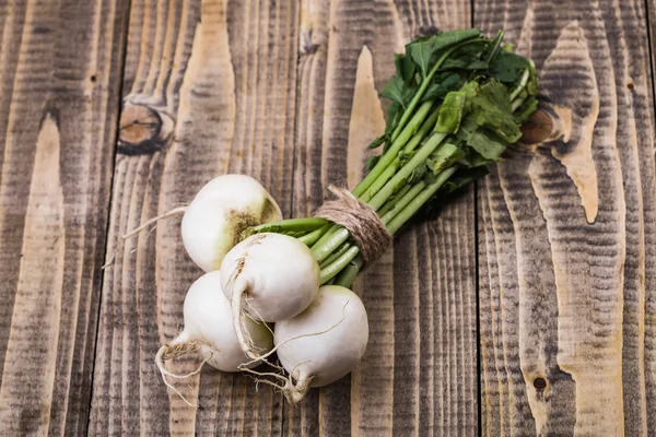 White sweet radishes — Stock Photo, Image