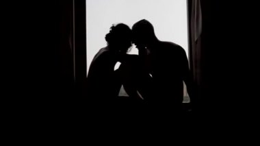 erotik çift pencere üzerinde