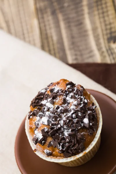 Zoet dessert traditionele muffin — Stockfoto