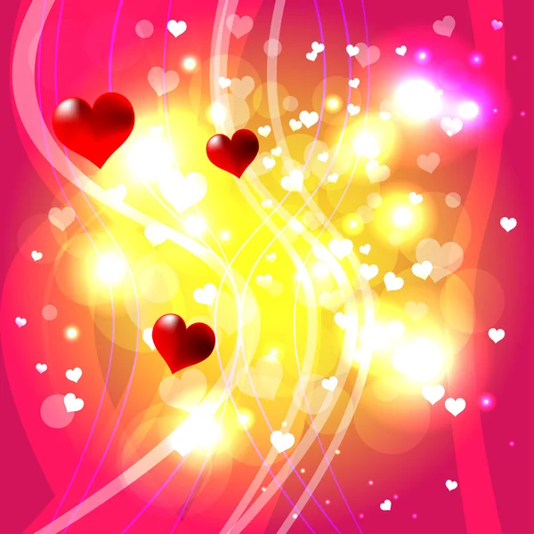 Colorful valentine backdrop — Stockový vektor