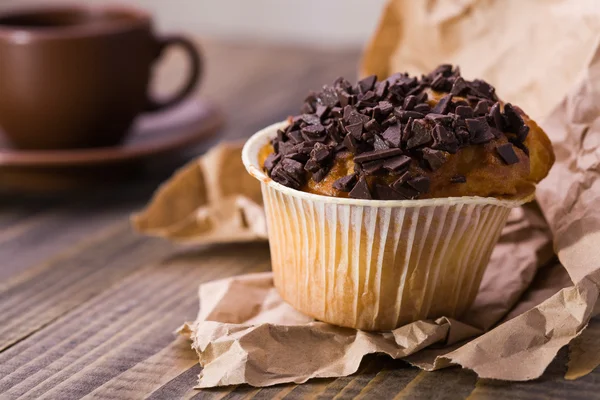 Étvágygerjesztő desszert cupcake — Stock Fotó