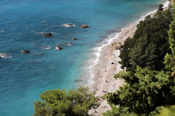 Mooie kust van bovenaf gezien — Stockfoto