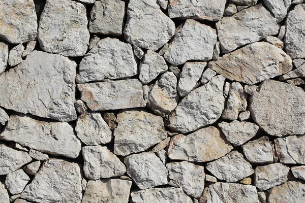 Außenseite Natursteinmauer — Stockfoto