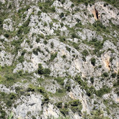 Güzel yüksek dağ uçurum 