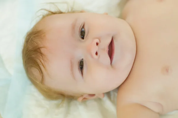 Smiling baby boy — Stock Photo, Image