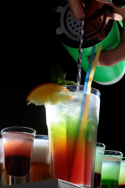 Verre de cocktail tropical — Photo