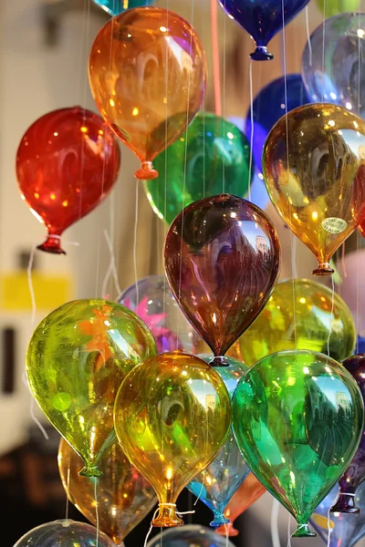 Оригінальні скляні кульки мурано — стокове фото