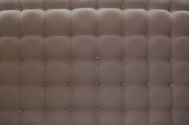 Görkemli eski moda deri uphlstery