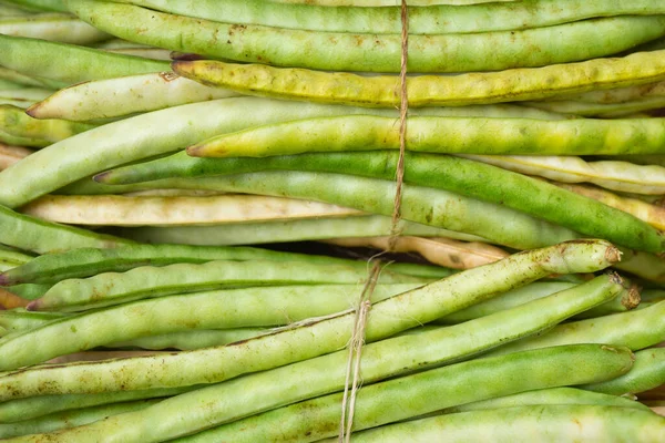 Fasulye sebzesi Vigna unguiculata çiğ inek bezelyesi.