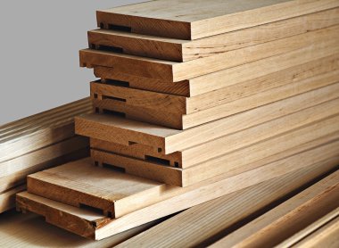 Wood pine timber